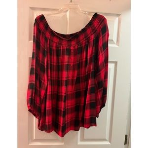 Misses long sleeve blouse
